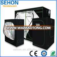 Greenhouse grow tent complete kits home grow box 600D hydroponics 120*120*200cm indoor HPS mylar grow tent