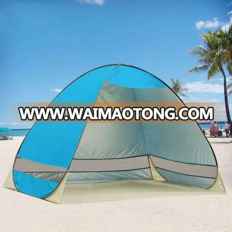 Best beach shade tent easy up sun shelter pop up beach tent